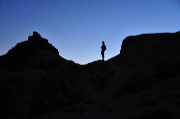 Início da noite no Valle de la Luna, em San Pedro de Atacama - Chile